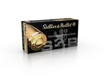 Sellier&Bellot 9x17 (Browning), 6 g., FMJ, 50 vnt.